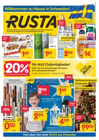 Rusta Prospekt - Angebote ab 26.10.