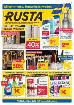 Rusta Prospekt - Angebote ab 18.10. - Seite 1