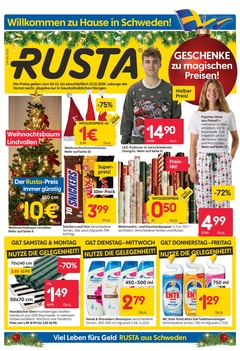 Rusta Prospekt - Geschenke zu magischen Preisen! - Seite 1