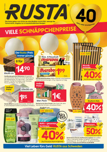 Rusta Prospekt - Viele Schnäppchenpreise