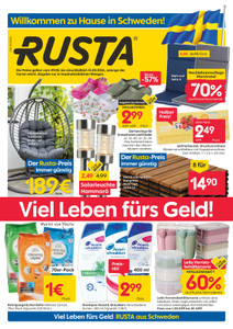 Rusta Prospekt - Angebote ab 09.05.