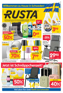 Rusta Prospekt - Jetzt ist Schnäppchenzeit!