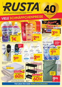Rusta Prospekt - Viele Schnäppchenpreise