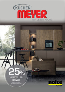 Küchen Meyer Prospekt - 25 % Hersteller Bonus