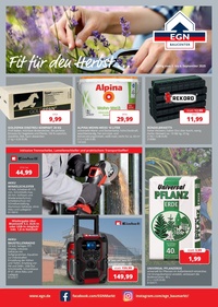 EGN Bauzentrum Werdau Prospekt - Fit für den Herbst ...