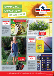 EGN Bauzentrum Werdau Prospekt - Sommerzeit schöne Zeit im EGN-Markt