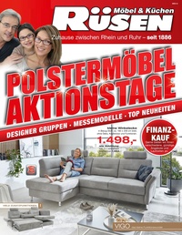 Möbel Rüsen Prospekt - Angebote ab 04.09.