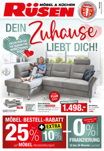 Möbel Rüsen Prospekt - Angebote ab 09.05.