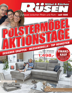 Möbel Rüsen Prospekt - Angebote ab 27.08.