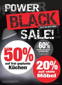 Nemann Möbel Prospekt - Power Black Sale