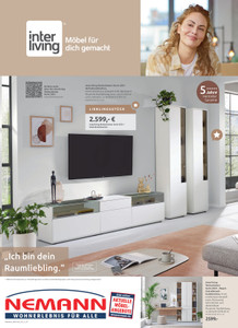 Nemann Möbel Prospekt - Interliving - Möbel für dich gemacht