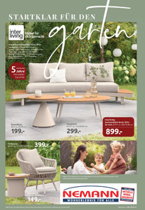 Nemann Möbel Prospekt - Startklar für den Garten
