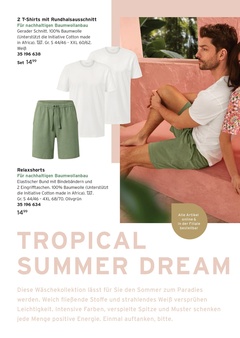 Tchibo Prospekt - Tropical Summer Dream