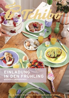 Tchibo Prospekt - Einladung in den Frühling