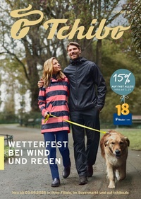 Tchibo Prospekt - Wetterfest bei Wind und Regen