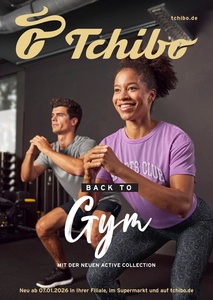 Tchibo Prospekt - Back to gym