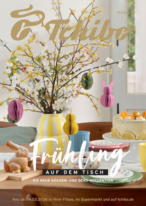 Tchibo Prospekt - Frühling auf dem Tisch - Seite 1