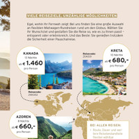 Tchibo Prospekt - Urlaub & Reisen