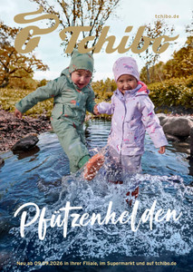 Tchibo Prospekt - Pfützenhelden