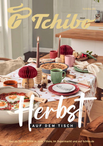 Tchibo Prospekt - Herbst auf dem Tisch - Seite 1