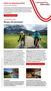 Urlaub in Österreich Prospekt - Aktiv & abenteuerlich