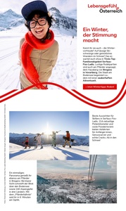 Urlaub in Österreich Prospekt - Ein Winter, der Stimmung macht