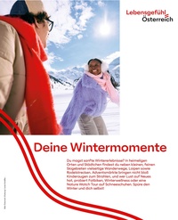 Urlaub in Österreich Prospekt - Deine Wintermomente
