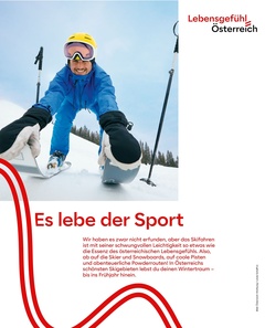 Urlaub in Österreich Prospekt - Es lebe der Sport