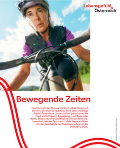 Urlaub in Österreich Prospekt - Bewegende Zeiten
