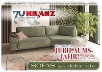 Einrichtungshaus Kranz Prospekt - Sofas für‘s dolce vita