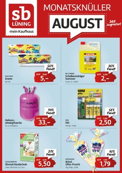 sb Lüning Prospekt - Monatsknüller August