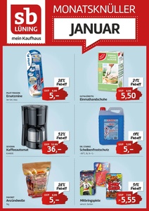 sb Lüning Prospekt - Monatsknüller Januar 2026