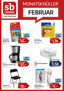 sb Lüning Prospekt - Monatsknüller Februar 2026