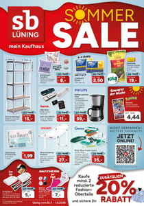 sb Lüning Prospekt - Sommer Sale