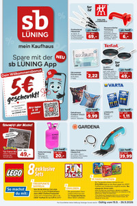 sb Lüning Prospekt - Angebote ab 19.09.