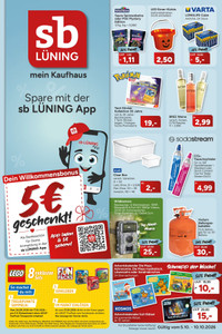 sb Lüning Prospekt - Angebote ab 05.10.