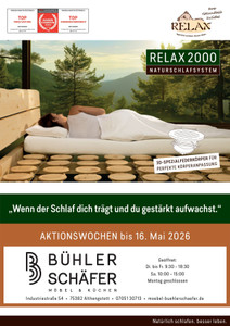 Möbelhaus Bühler Schäfer GmbH Prospekt - Angebote ab 08.05.