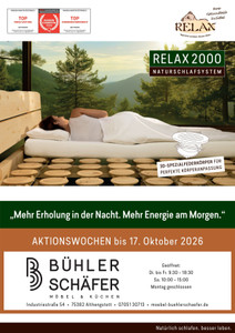 Möbelhaus Bühler Schäfer GmbH Prospekt - Angebote ab 02.10.