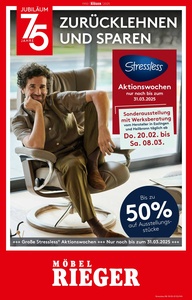 Möbel Rieger Prospekt - Stressless 08/25