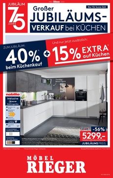 Möbel Rieger Prospekt - Angebote ab 29.04.