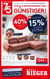 Möbel Rieger Prospekt - Angebote ab 08.05.