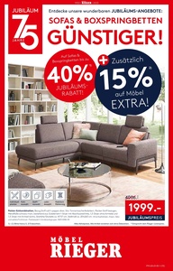 Möbel Rieger Prospekt - P 19/25