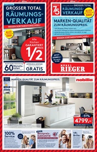 Möbel Rieger Prospekt - K 34/25