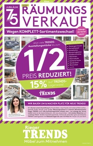 Möbel Rieger Prospekt - Möbel Rieger 36 2025