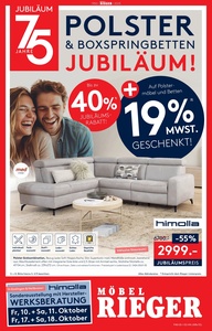 Möbel Rieger Prospekt - Angebote ab 30.09.