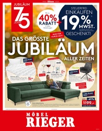 Möbel Rieger Prospekt - Angebote ab 23.10.