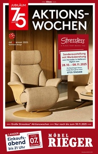Möbel Rieger Prospekt - Aktionswochen
