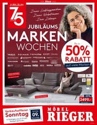 Möbel Rieger Prospekt - Angebote ab 06.11.
