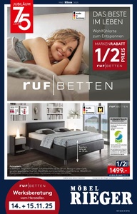 Möbel Rieger Prospekt - Angebote ab 11.11.