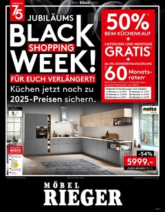 Möbel Rieger Prospekt - Angebote ab 02.12. - Seite 1